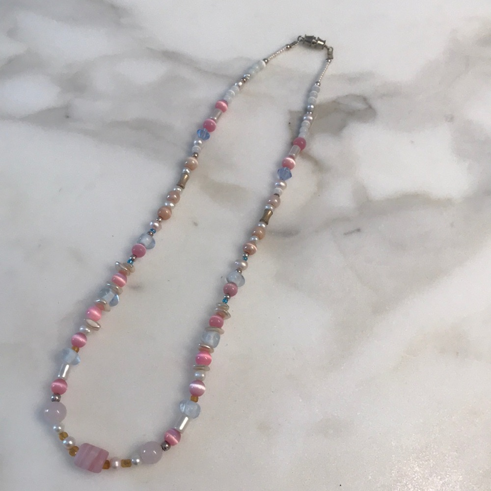Semi Precious Stone Necklace